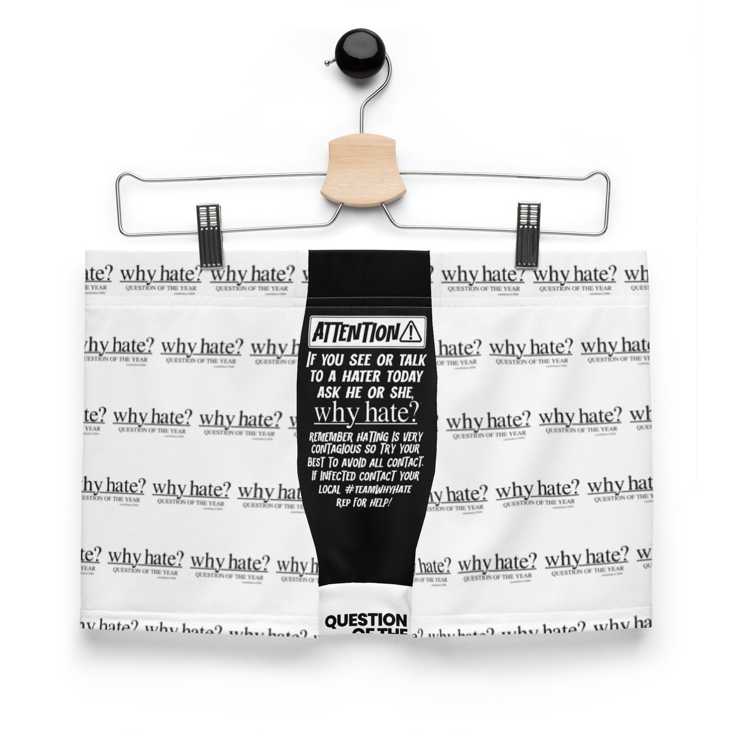 Why Hate? (#001) Boxer Briefs